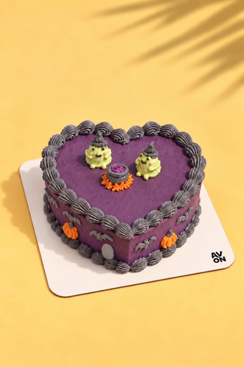 Halloween Heart cake by Avon Cake