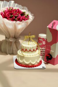 هدية متكاملة للمناسبات — لما كل التفاصيل تجتمع في صندوق واحد 🌹🎂