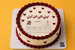 كيكة حب: عبّري عن مشاعرك بألذّ طريقة