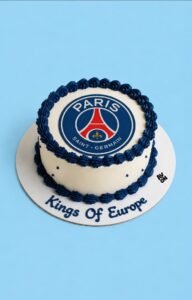كيكة أبطال أوروبا PSG — لما الفرحة تستحق احتفالاً بمستوى البطولة