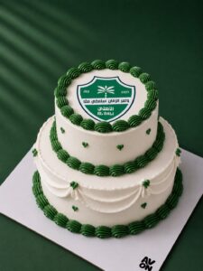 هدية كيكة الأهلي دورين 💚 — لأن الأهلاوي يستحق طبقتين