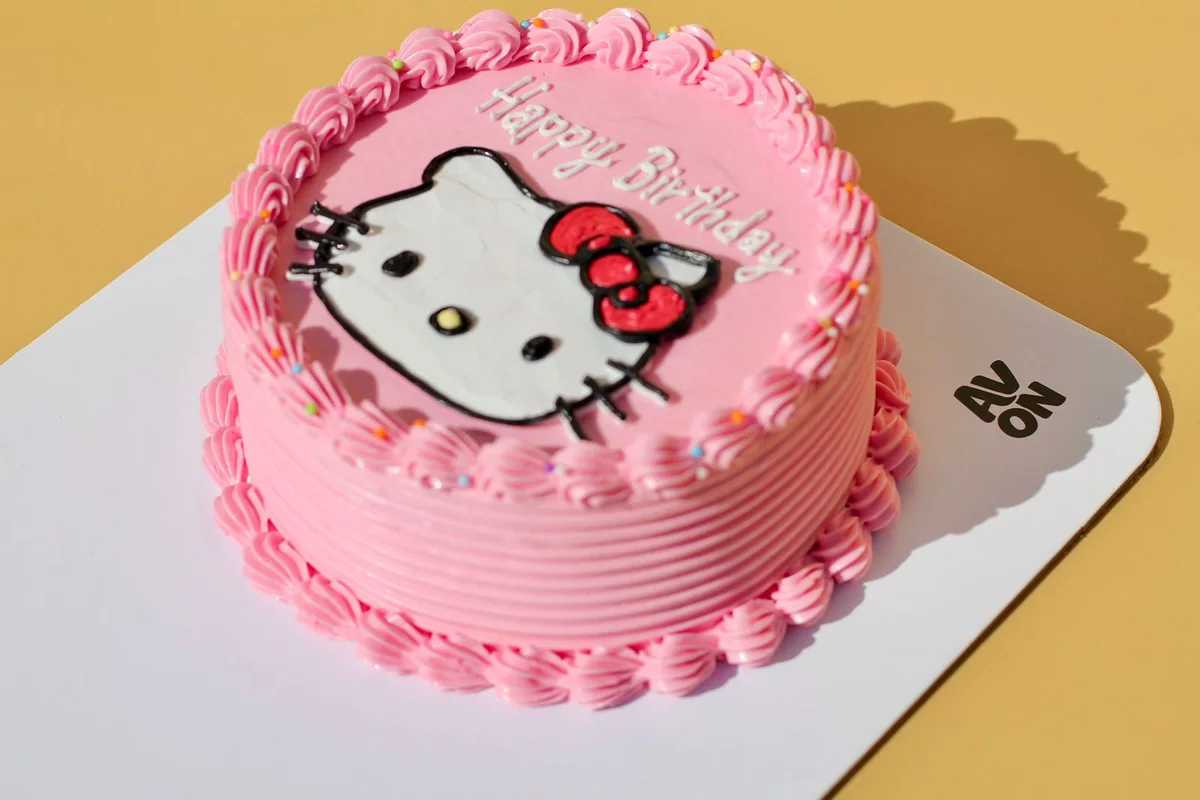 Hello Kitty birthday cake for girls by Avon Cake