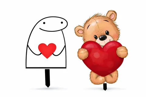 تغريسة حاملة القلب ❤️