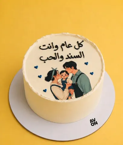 كيكة السند والحب 💝