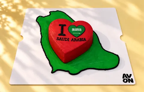كيكة قلب الوطن