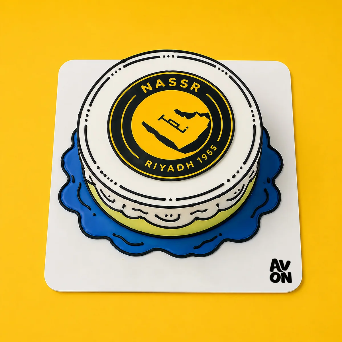 Al Nassr League Champion cake by Avon Cake